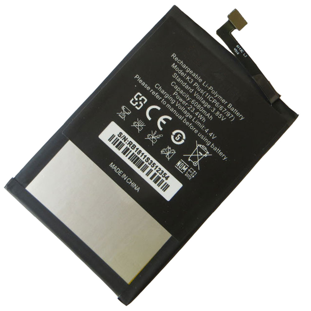 Batería para OUKITEL K3 PLUS (1ICP6/67/97)